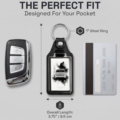 Image of Brotherhood Car Key Chain for Model Y - Classic Gift Men Women