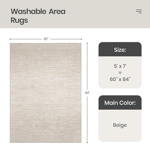 Tapis imprimé dégradé pour une chambre à coucher douce et moderne