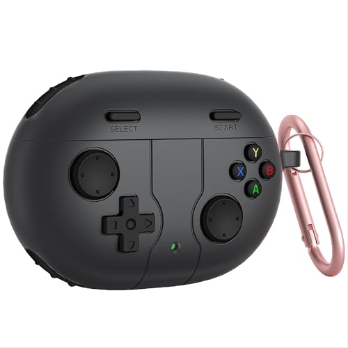 Ya en manzanajugosa.com: GIOPUEY Funda Compatibile con Beats Studio Buds/Plus, Cute Lindo Divertido Dibujos Animados Silicona Protección Carcasa Case Cover con Gancho para Llavero - Dark Gray