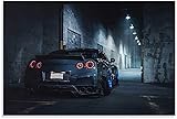 Puzzles 500 pièces pour Adultes Enfants Car Liberty Walk JAPONAIS Super Car JDM et Picture Modern dagogique jeu Jouets Puzzle bois 500 Piece 20.4x15inch(52x38cm) Sans Cadre