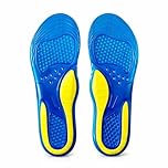 Goofort 3D-Xpain™Women Men Gel Insoles Shock Absorbing Insole Pain Relief Anti Fatigue Everyday Active No-odour Work Sports Comfort Jelly Shoe Inserts for Boots Hiking Running Standing