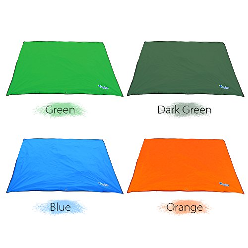 DECDEAL BLUEFILED Tapete De Praia À Prova D 'Água Ao Ar Livre Cobertor Portátil Tapete De Piqueniqu