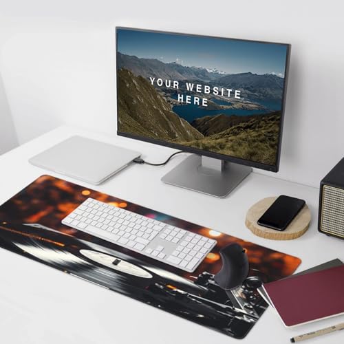 Tapis de souris grand format résistant pour éviter de glisser