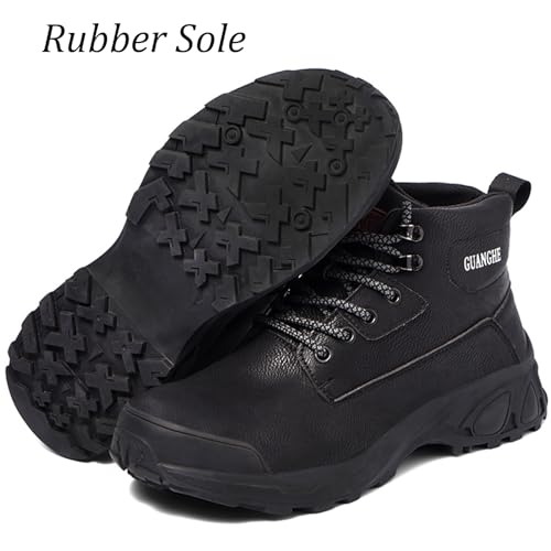 Image of Nutropa Steel Toe Boots for Men Women, Lightweight Work & Safety Shoes Outdoor Protection Footwear Puncture Proof Industrial and Construction Shoes