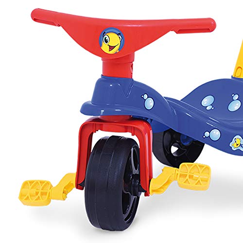 Triciclo Peixinho com Empurrador Xalingo