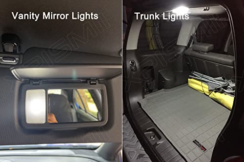 Kit interior LED 11 piezas 6000K para Toyota 4Runner 1996-2002 miniatura 6