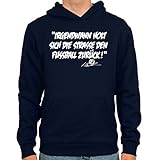 sehr weiches Griffgefühl SpielRaum Hoodie Ansgar Brinkmann, Irgendwann Holt Sich die Straße den Fußball zurück ::: Farbauswahl: Navy, weiß, oder SkyBlue ::: Größen: S-XXL