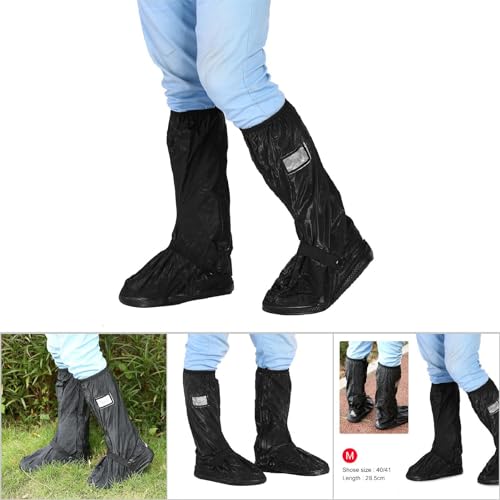 Cubres zapatos para moto ciclismo impermeables miniatura 3