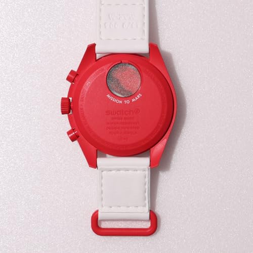 OMEGA × SWATCH mars 腕時計 オメガ スウォッチ コラボ 正規品 箱 ショッパー付き Speedmaster モデル ミッション 防水 商品画像8