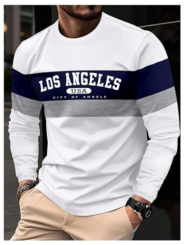 SOLY HUX Men's Long Sleeve Shirts Graphic Printed Tees Crew Neck Casual Fall T-Shirt Tops4