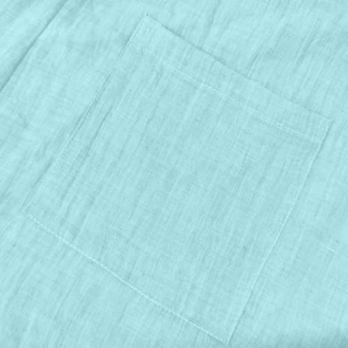 Womens Linen Cardigans Lightweight Cover Up Fall Casual Loose Half Sleeve Cotton Tops Beach Coverups with Pockets3