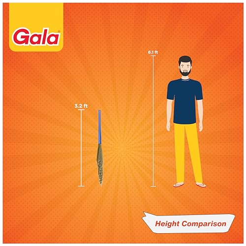 GALA No Dust Floor Broom (Freedom from New Broom Dust- Busan), 2 Count