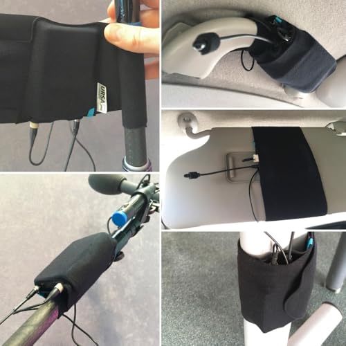 Soporte de transmisor URSA Straps elástico de perfil bajo color caramelo 5