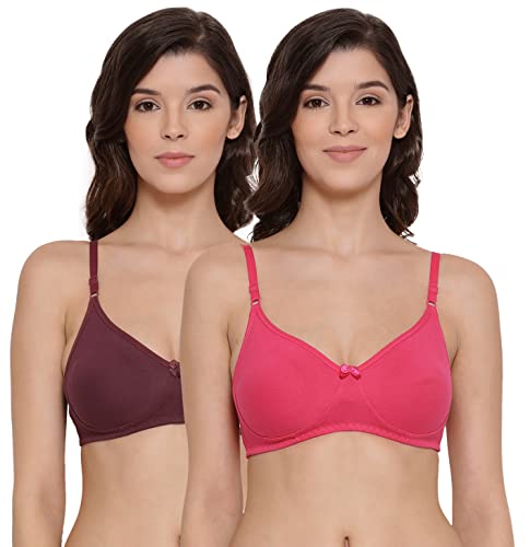 Image of Lyra Women's Cotton Non Padded Wire Free T Shirt Bra