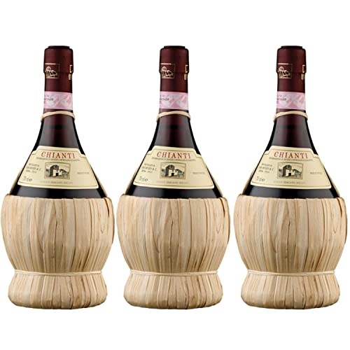 Renzo Masi Chianti Renzo M. DOCG - Fiasco - Bastflasche Trocken Italien Inkl....