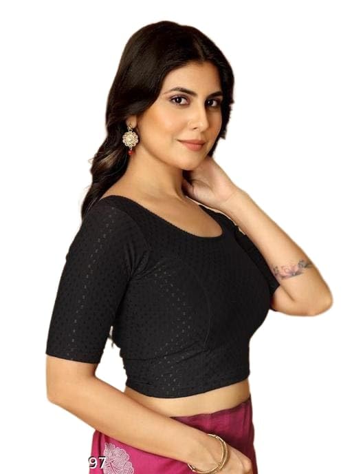 Women's Ethnic Readymade Blouse | Stylish Stretchable Saree Blouse for All OccasionsBlouse-612_34-picture-24