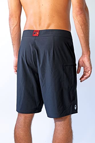 Maui Rippers Mens 21" Board Short Swim Trunks 4-Way Stretch with Large Pockets3