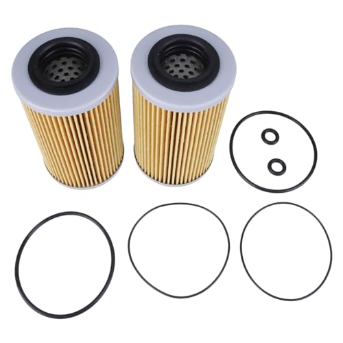 Chamixx 2X Oil Filter and O-Ring Kits 420956740 420956741 711956740 Compatible with Sea Doo GTI SE GTS GTR GTX SC RXP RXPX RXT RXPX 130 185 215 255 260 4-Tec Engine Motor Personal Watercraft Jet