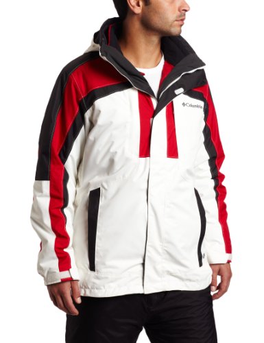 Columbia Men's Whirlibird Parka (Sea Salt, X-Large)