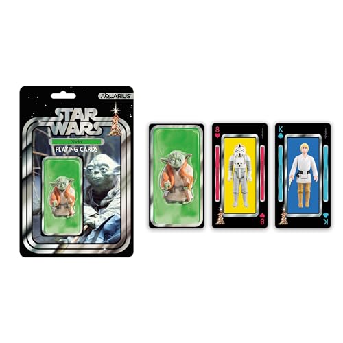 Baraja de Cartas Póker Premium Star Wars Yoda