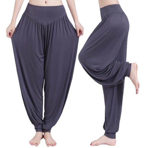 Pantalon yoga femme anti-glissement taille haute sport confortable ete