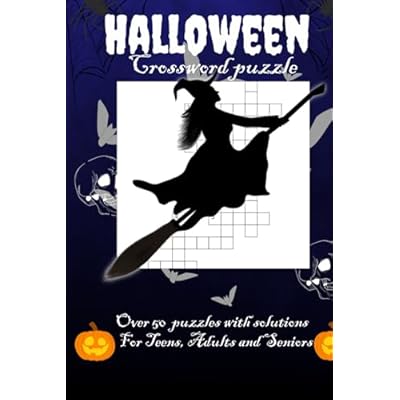 Halloween crossword puzzle