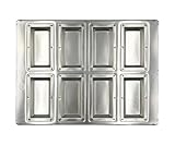 松永製作所 シリコン加工 シルバーフィナンシェ天板 6個取 MS23