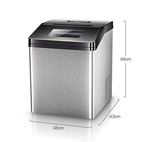 Yanglou IJsblokjesmachine, draagbare ijsmachine voor werkblad, maakt 24 uur ijs in 24 uur, 6 kg opslagijs volume met mengplaatsen, perfect voor feestjes, gemengde dranken, medewerkers SCO - Image 8