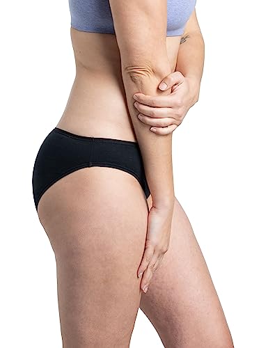Fruit Of The Loom Womens Eversoft Cotton Underwear, Tag Free & Breathable Bikini-underwear, Cotton Stretch - 6 Pack - Colors May Vary, 9 US3