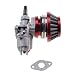 GOOFIT Rojo Carburador 13 Minimoto Chino con 44mm Filtro de Aire del...