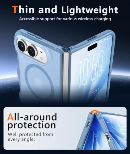 Image of FNTCASE for Phone Ultra Fold Case, with Screen Protector, Fit for Magsafe