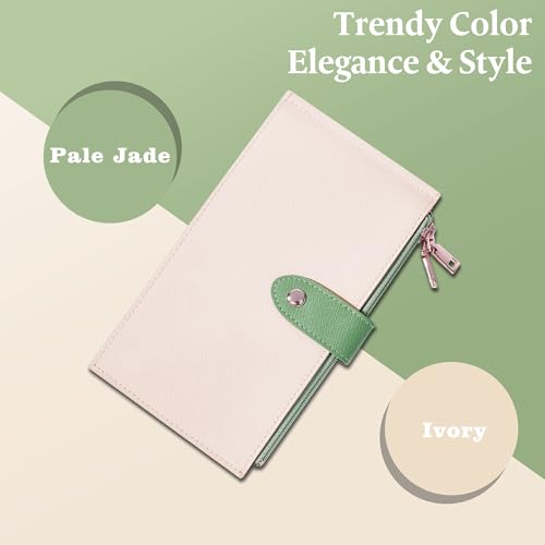 Image of Travelambo RFID Wallet Women Bifold Multi Card Wallet Case with Zipper Pocke Credit Card Holder for Women