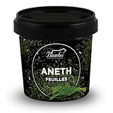 Aneth Feuilles 20 g | Herbe Naturelle et Aromatique | Sans glutamates, agents anti-agglomérants, colorants | Emballage anti-lumière, anti-oxydation, recyclable et réutilisable