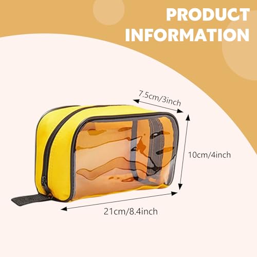 Image of 8 Pcs First Aid Pouches,Color Coded First Aid Medical Kit Medical Pouch with Transparent Window,4 Colors Empty First Aid Bag,Portable Medical Bag for Medical Supplies Travel