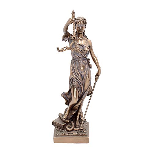 Nemesis Now La Justicia Figurine 38cm Bronze, 33cm
