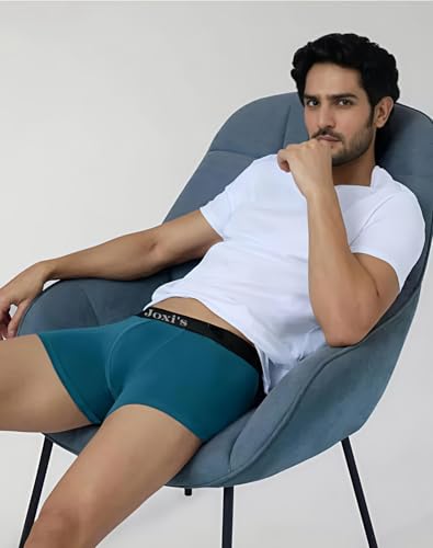 Image of Joxi's Men's Cotton Blend Trunks Pack of 4 | Soft Stretch Comfortable for Men
