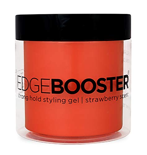 Style Factor Edge Booster Strong Hold Styling Gel, 16.9 Ounce (Strawberry)