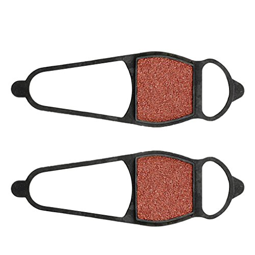 YIJU 2 Pares de Chuteiras de Caminhada Grampos de Fricção + Perneiras de Tornozelo de Perna Baixa -
