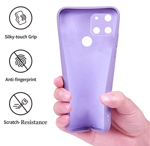 Image of A rtistque Back Cover Case for Realme C21Y / Realme C25Y with Camera Protection | Shockproof TPU | Stylish Protective Design | Slim Fit | Ultra Matte | Realme C21Y / Realme C25Y Back Cover - Purple