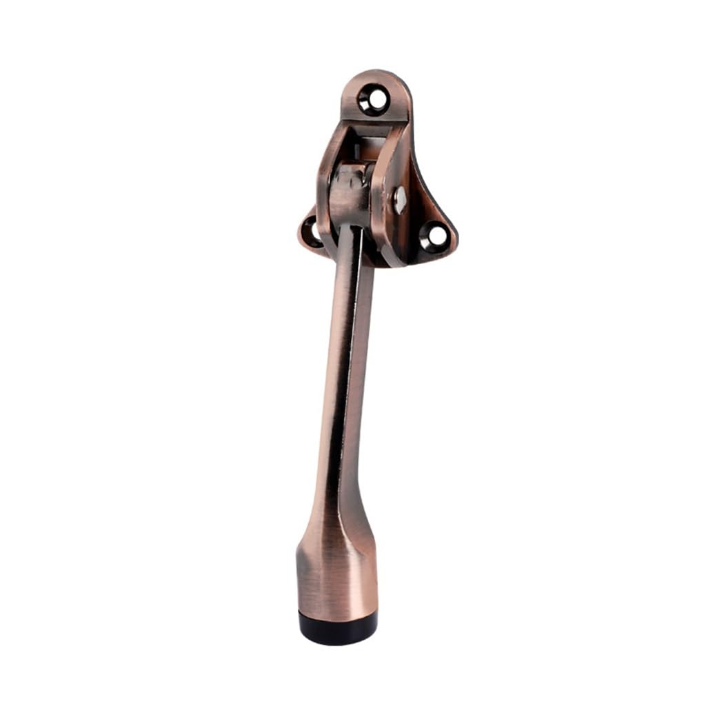 Collisione della porta mobile del fermaporta in gomma del pedale superiore della porta in lega di zinco(Brass)