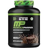 MusclePharm Combat Protein Powder, Chocolate Milk Flavor, Fuels Muscles for Productive Workouts, 5 Protein Sources Including Whey Protein Isolate & Egg Albumin, Gluten Free, 6.2 lb, 77 Servings