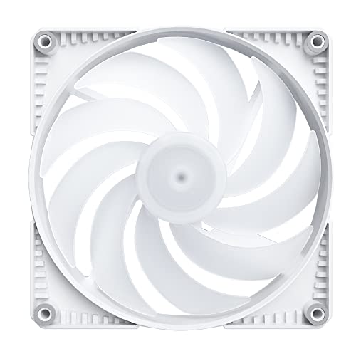 Phanteks SK140 White DRGB PWM 140mm Triple Fan Pack, High-Performance Cooling with Customisable Lighting, Quiet Operation