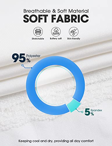 Subuteay Lace Split Slips for Women Smooth Bloomer Pants Above Knee Pettipants3