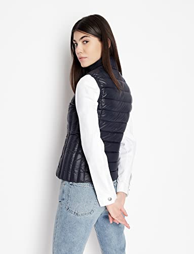 Chaleco plumón Armani Exchange abrigo acolchado sin mangas mujer 4
