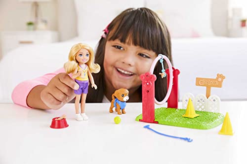 Barbie Chelsea Can Be Muñeca y Set de Juego con Perro y Accesorios miniatura 2