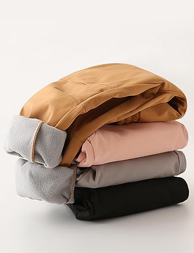 Happy Cherry Toddler Waterproof Cozy-Dry Rain Snow Pants Fleece Lined Elastic Waist for Kids Girls Boys3