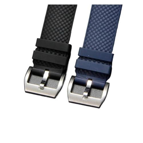 Bracelet caoutchouc 22mm compatible IWC IW376806 étanche - 4