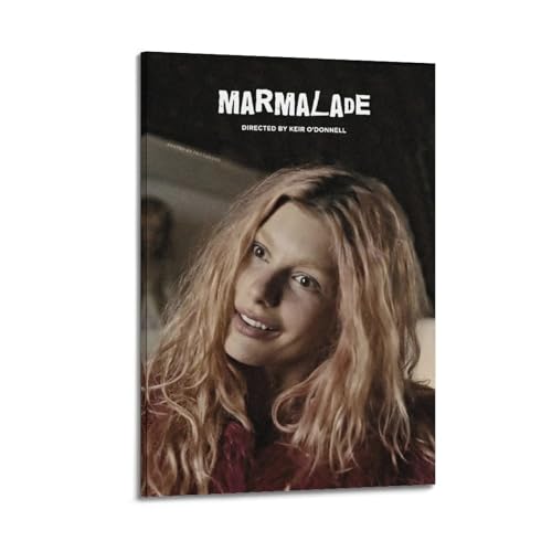 IIWERUW Póster de mermelada para pared, lienzo estético, póster vintage de música y películas, pintura decorativa para sala de estar, dormitorio, 20 x 30 cm, estilo marco
