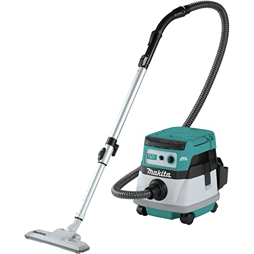 Image of Makita XCV20Z 18V X2 (36V) LXT Lithium-Ion Brushless Cordless 2.1 Gallon Wet /Dry Dust Extractor /Vacuum, Tool Only