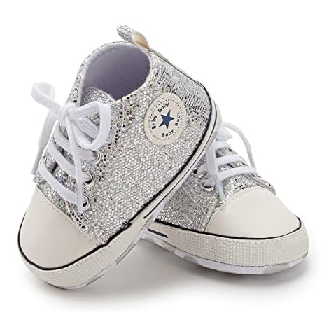 BAIELey Infant Canvas Sneakers for First Walkers Cover